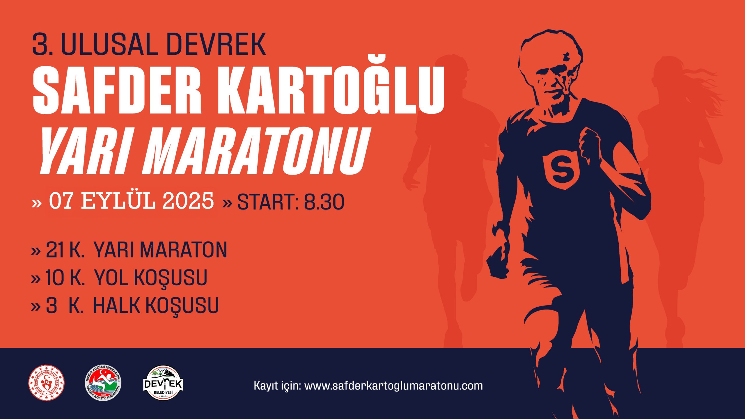 3. Ulusal Devrek Safder Kartoğlu Yarı Maratonu