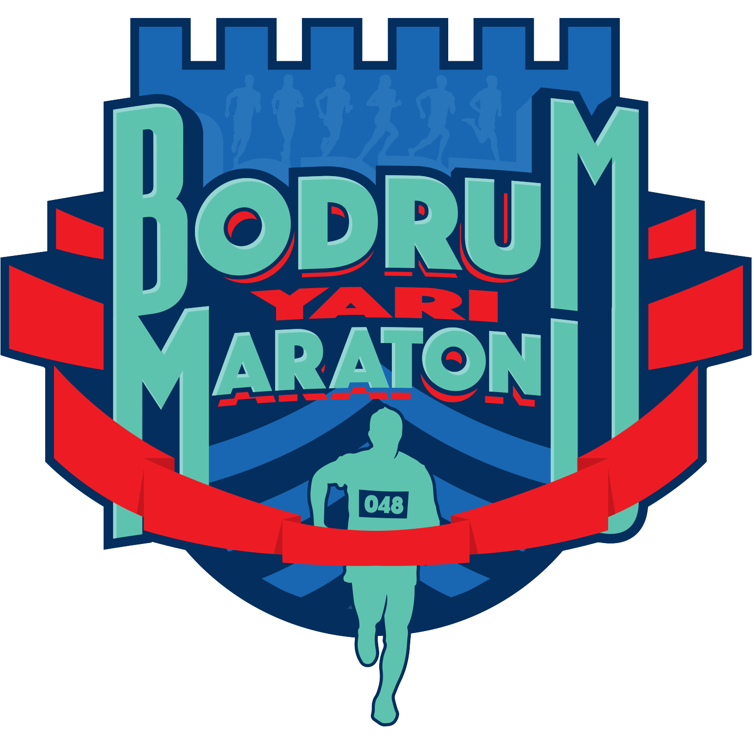 Bodrum Half Marathon 2025 - Logo